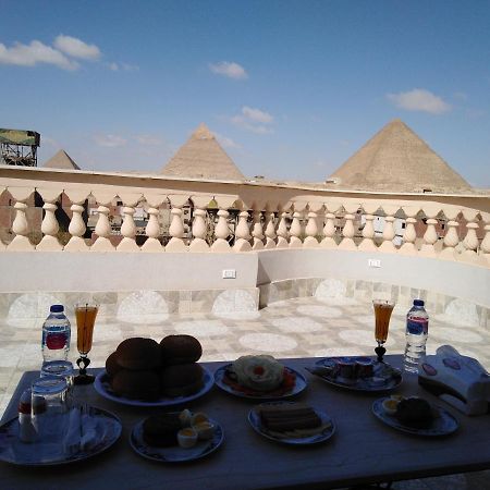Queen Pyramids View Inn Kafret el-Gabal Exteriér fotografie