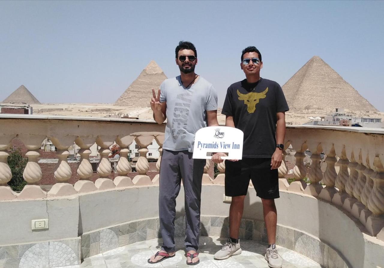 Queen Pyramids View Inn Kafret el-Gabal Exteriér fotografie