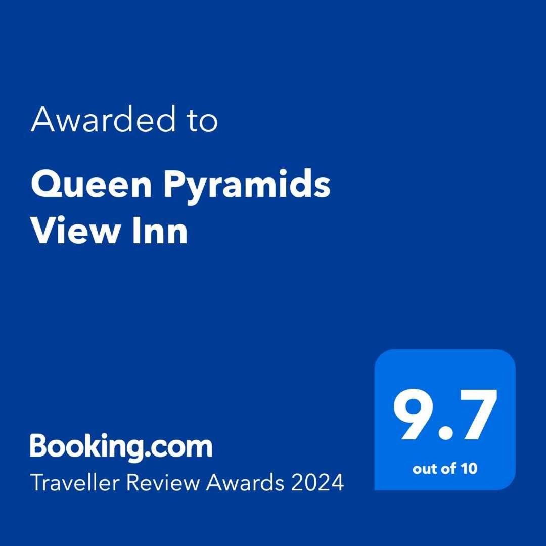 Queen Pyramids View Inn Kafret el-Gabal Exteriér fotografie