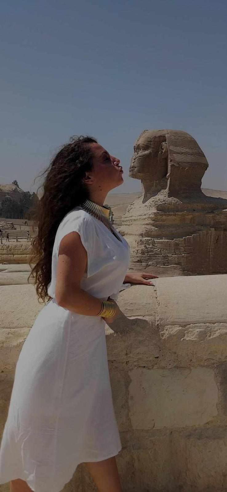Queen Pyramids View Inn Kafret el-Gabal Exteriér fotografie